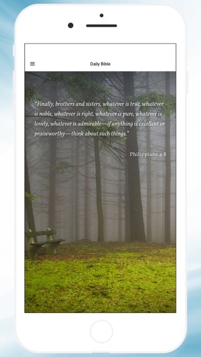 Daily Bible Verse Reading Screenshot