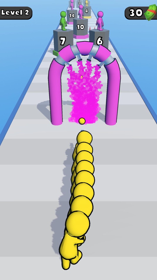 #4. Color Man : Run (iOS) Bởi: Jaymin Sorathiya