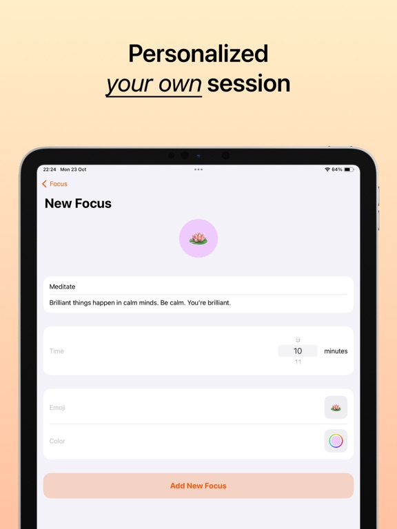 App screenshot