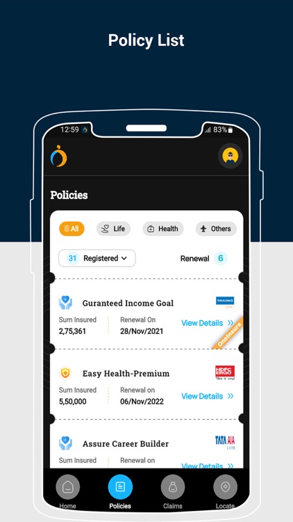 OneInsure: Your Insurance App