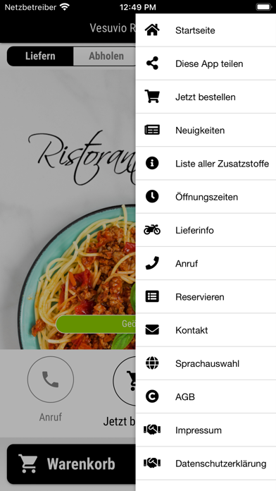 Vesuvio Würzburg Screenshot