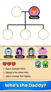 family tree! - logic puzzles iphone screenshot 2