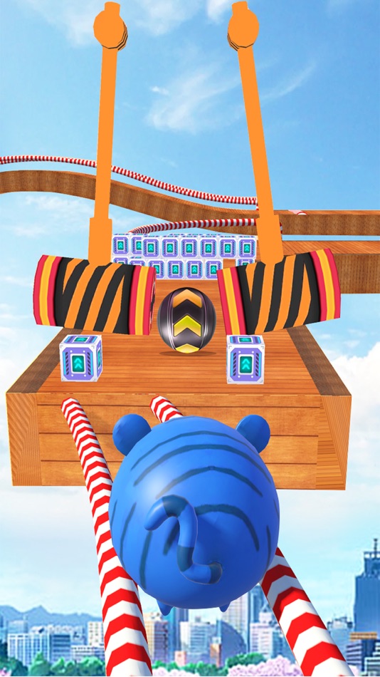 #5. Crazy Balance Rolling Ball 3D (iOS) 由: Goher Javed