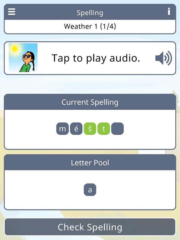 Lakota Vocab Builder Version 2 iPad screenshot 4 - Education app