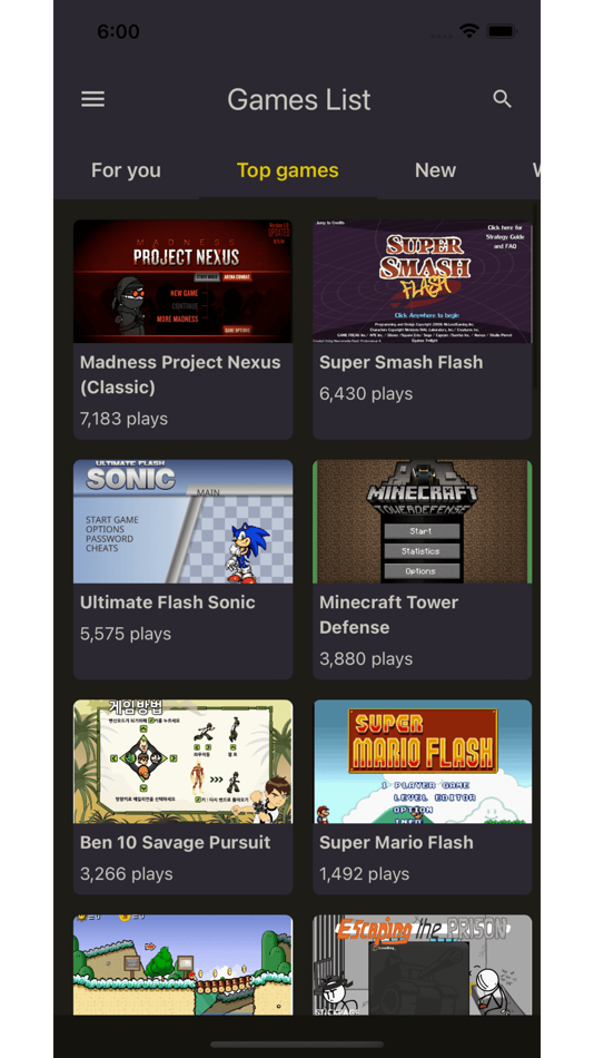 #6. Flash Game for Mobile (iOS) By: Tan Pham