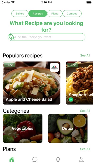 Rick Recipes Screenshot
