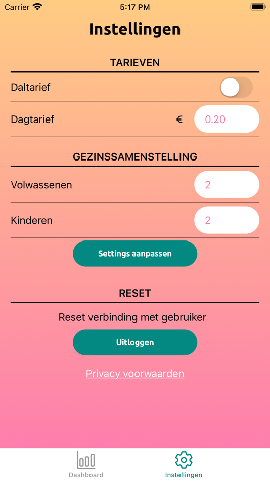 #5. Flow Energy Dashboard (iOS) 由: IT-idea
