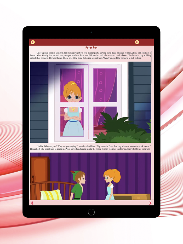 English story with real voice