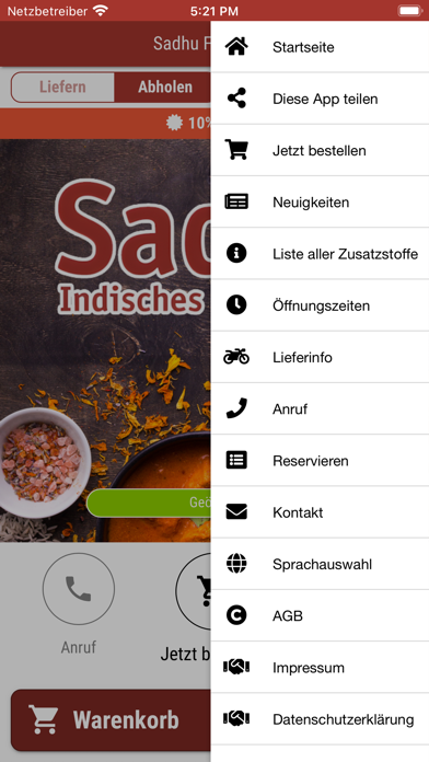 Sadhu Flensburg Screenshot