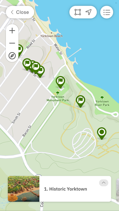 Yorktown Tour Guide Screenshot