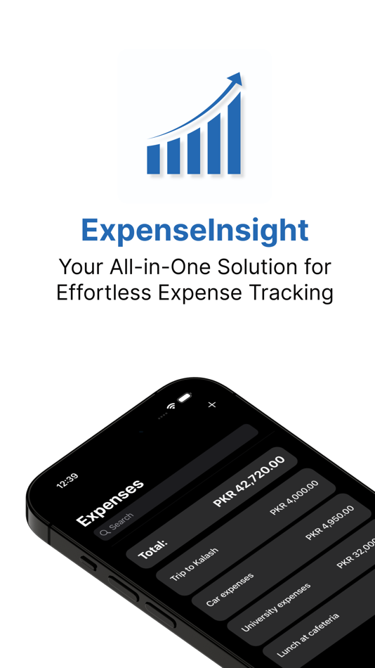 #1. ExpenseInsight (iOS) 由: Muhammad Umair Muhammad Sharif