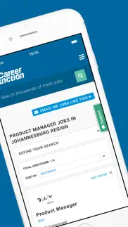 careerjunction job search app iphone screenshot 2