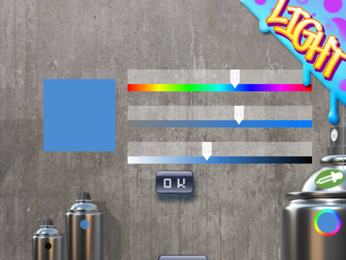 Graffiti Spray Can Art - LIGHT