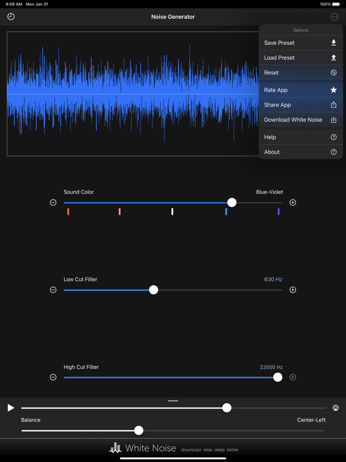Noise Generator Full Spectrum