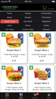 cinderford pizza kebab house iphone screenshot 4