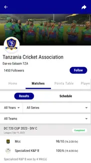 tanzania cricket iphone screenshot 1