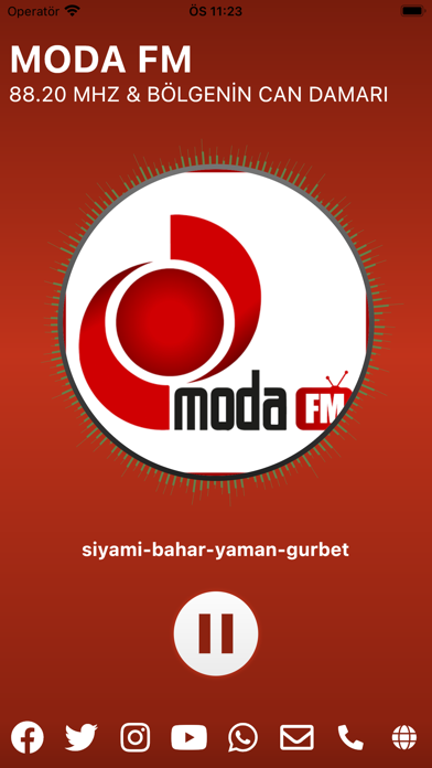 Moda Fm Screenshot