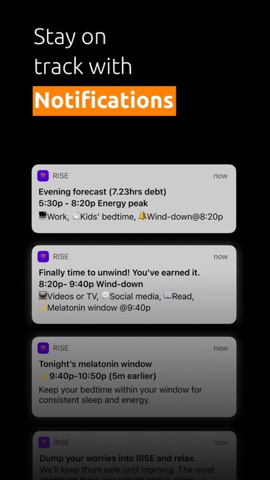 Rise: Energy & Sleep Tracker Rise: Energy & Sleep Tracker