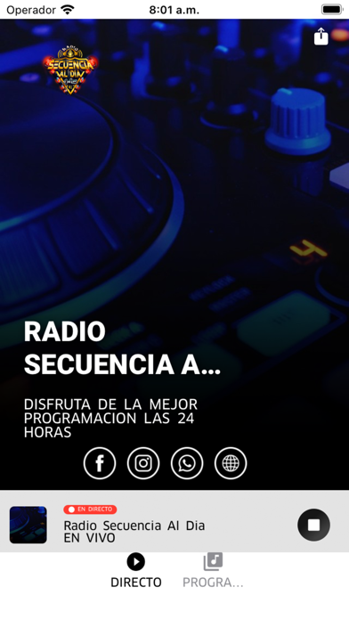 Radio Secuencia Al Dia Screenshot