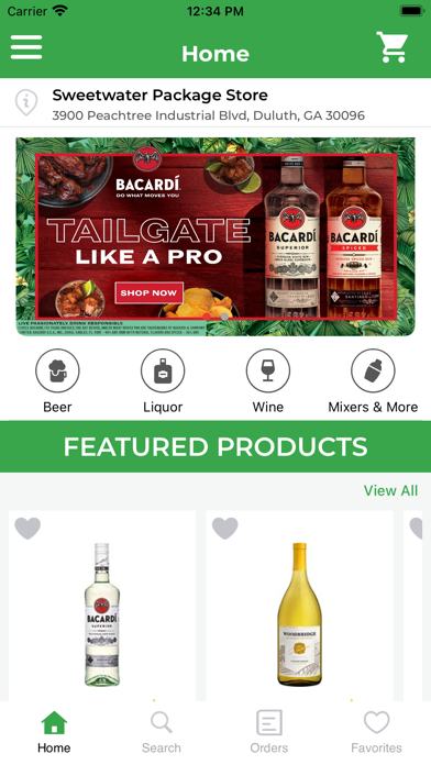 Sweetwater Package Store Screenshot