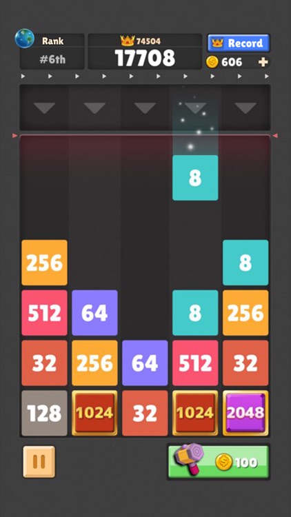 Drop The Number : Merge Puzzle screenshot-3