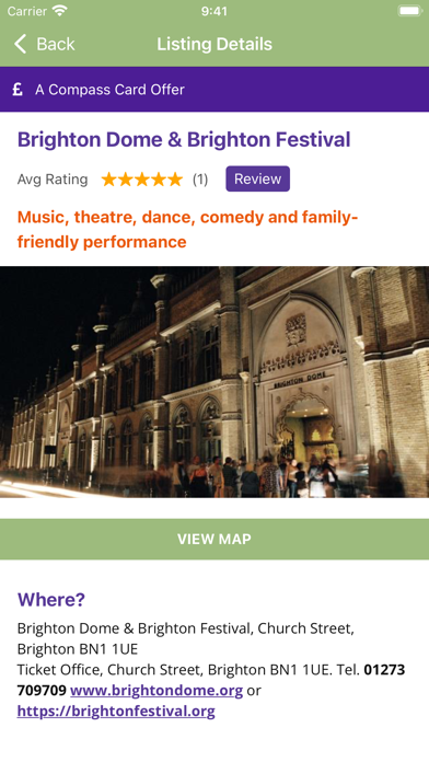 Compass Card - Brighton & Hove Screenshot