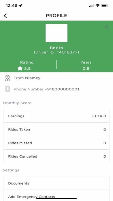 Salam-Chauffeur Screenshot
