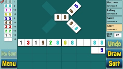 Chickenfoot Dominoes screenshot 2