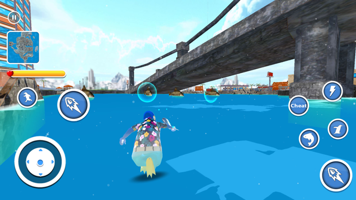 GT Penguin Theft Auto Gangstar