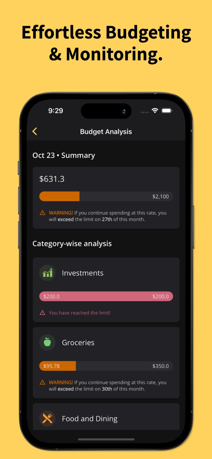 Expenses Manager Fast and Easy