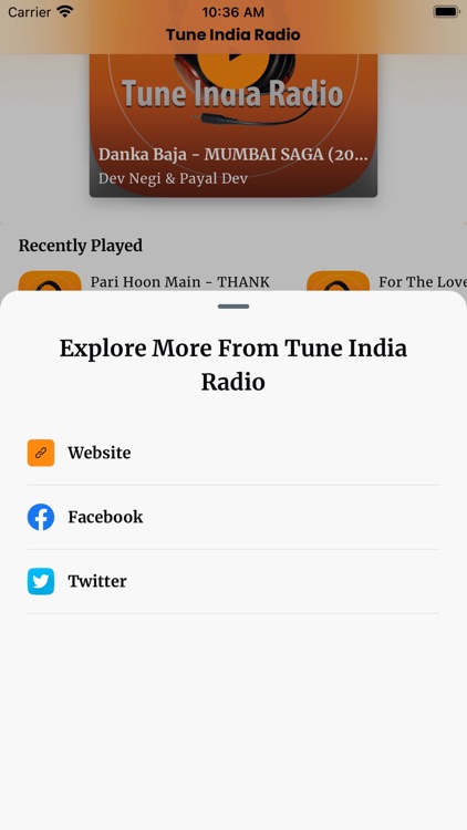 Tune India Radio screenshot-4