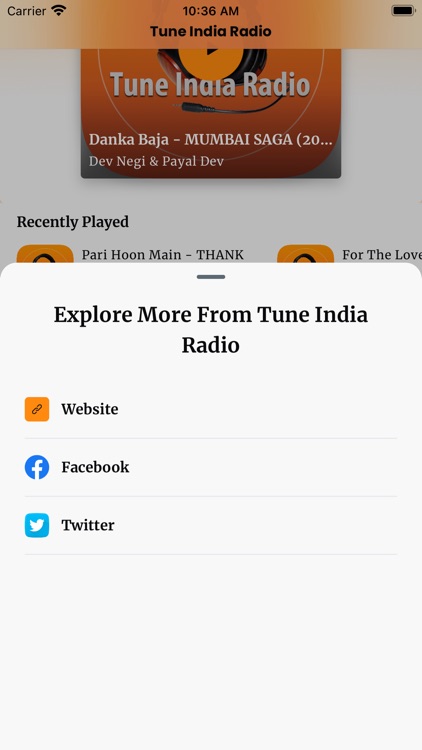 Tune India Radio: Hindi Radio screenshot-4