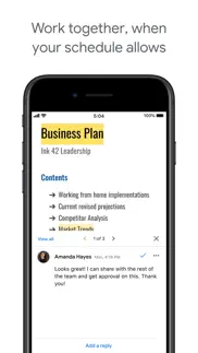 google docs: sync, edit, share iphone screenshot 2