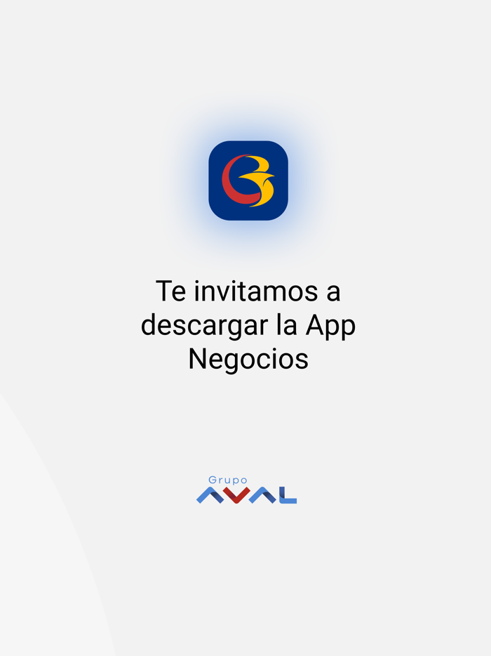 Banco de Bogota App Negocios