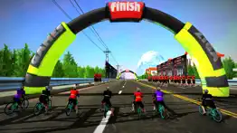 offroad cycle stunt race game iphone screenshot 1