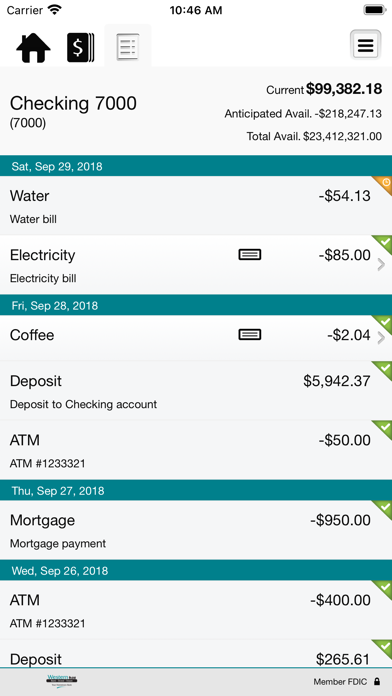 Western State Bank Business Screenshot