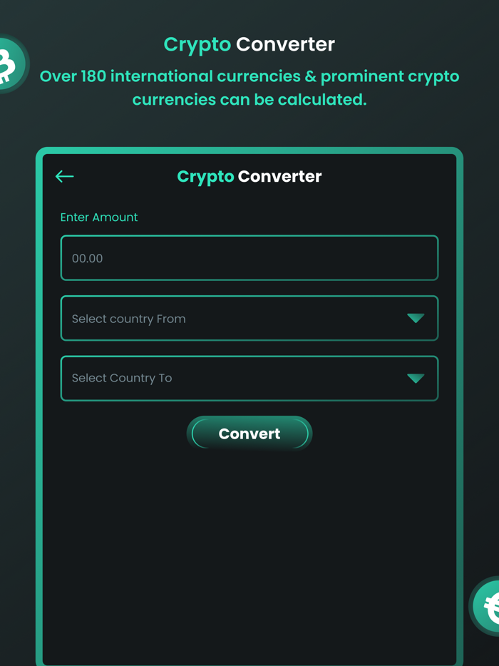 Crypto and Currency Converter