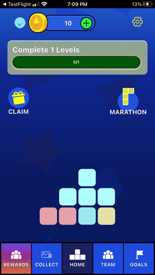 #3. Square Tetris (iOS) 由: Muhammad Kashif