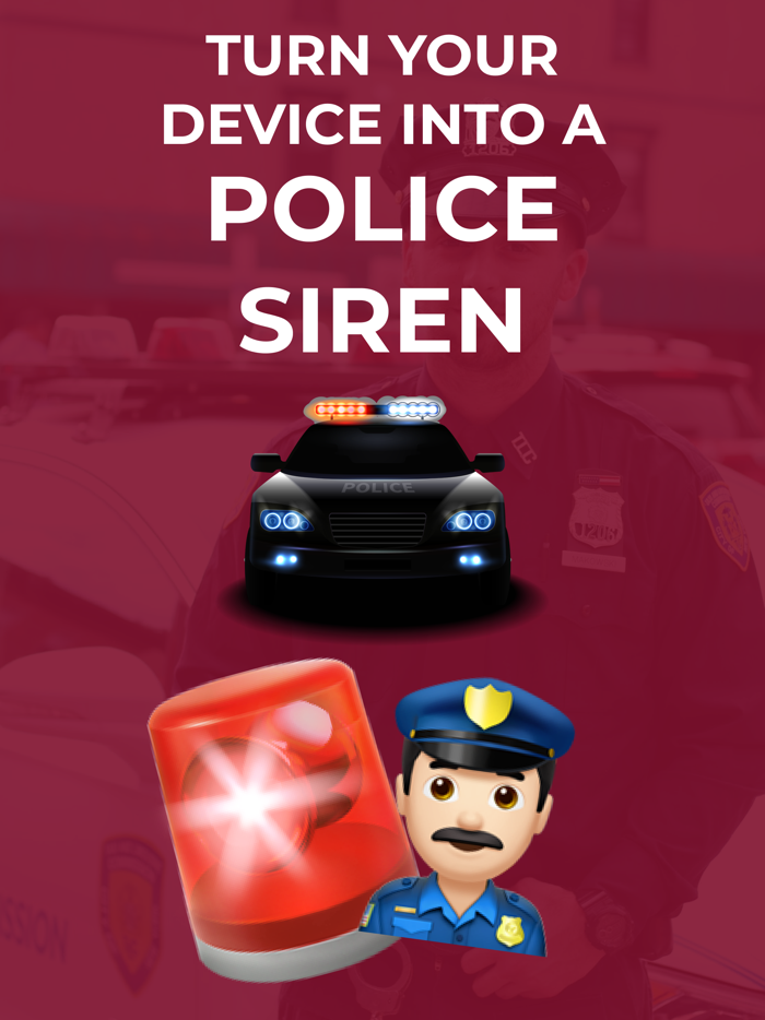 Police Siren Taser Strobe