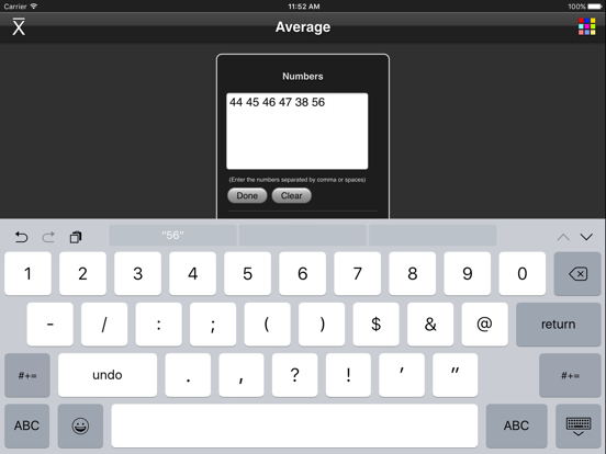 Screenshot #5 pour Average Calculator