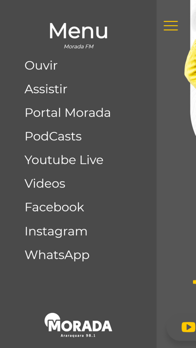 Rádio Morada FM 98.1 Screenshot