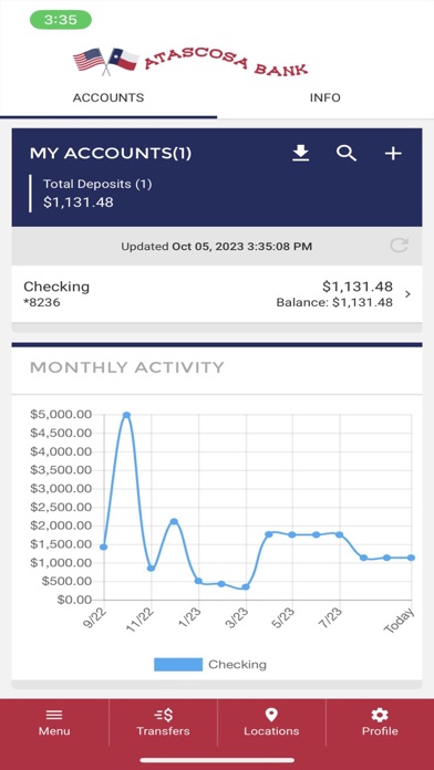 ATASCOSA BANK Screenshot