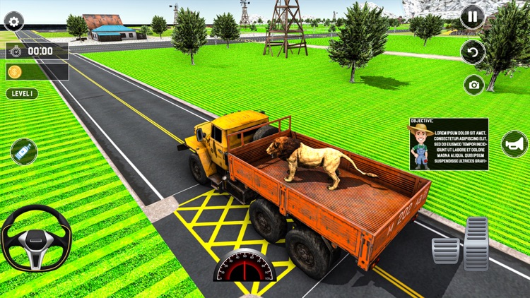 Animal Transport Truck Game