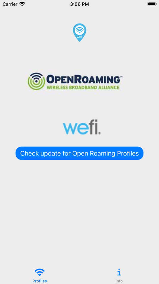 #2. OpenRoaming Connect by Wefi (iOS) 来自: WeFi inc