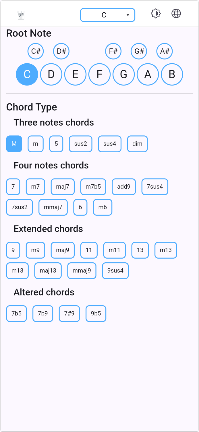 Guitar Chords Offline