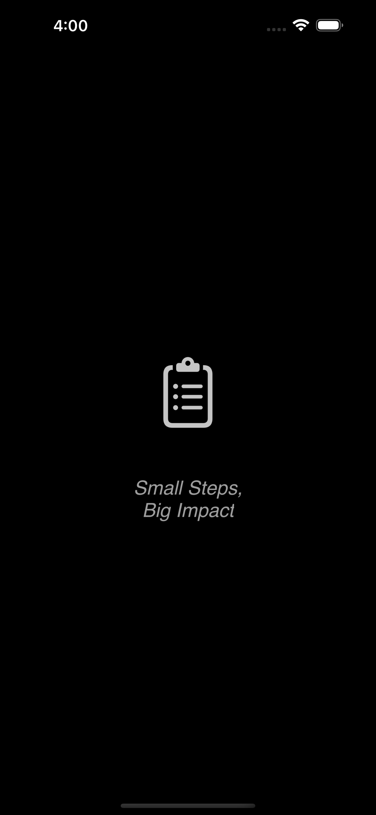 Small Steps : Routines