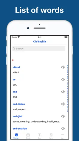 Game screenshot Old English Glossary mod apk