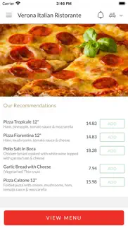 verona italian ristorante iphone screenshot 2
