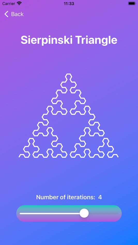 #3. Playing with Fractals (iOS) 由: Gabriel Leite