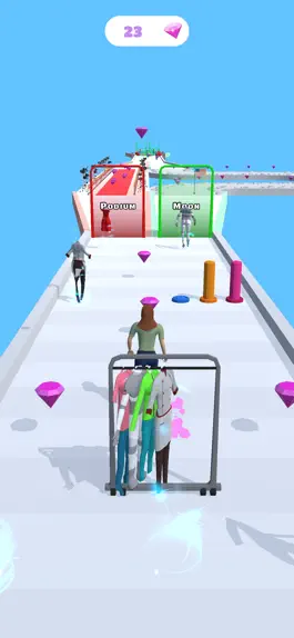 Game screenshot Cloth Rack Run mod apk